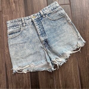VTG Guess High Rise Distressed Denim Jeans Sz 30